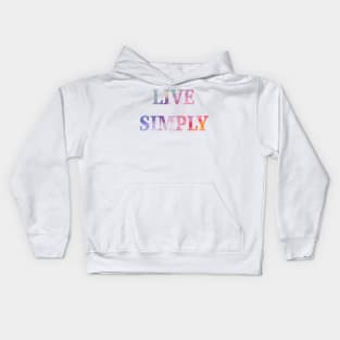 Live Simply Kids Hoodie